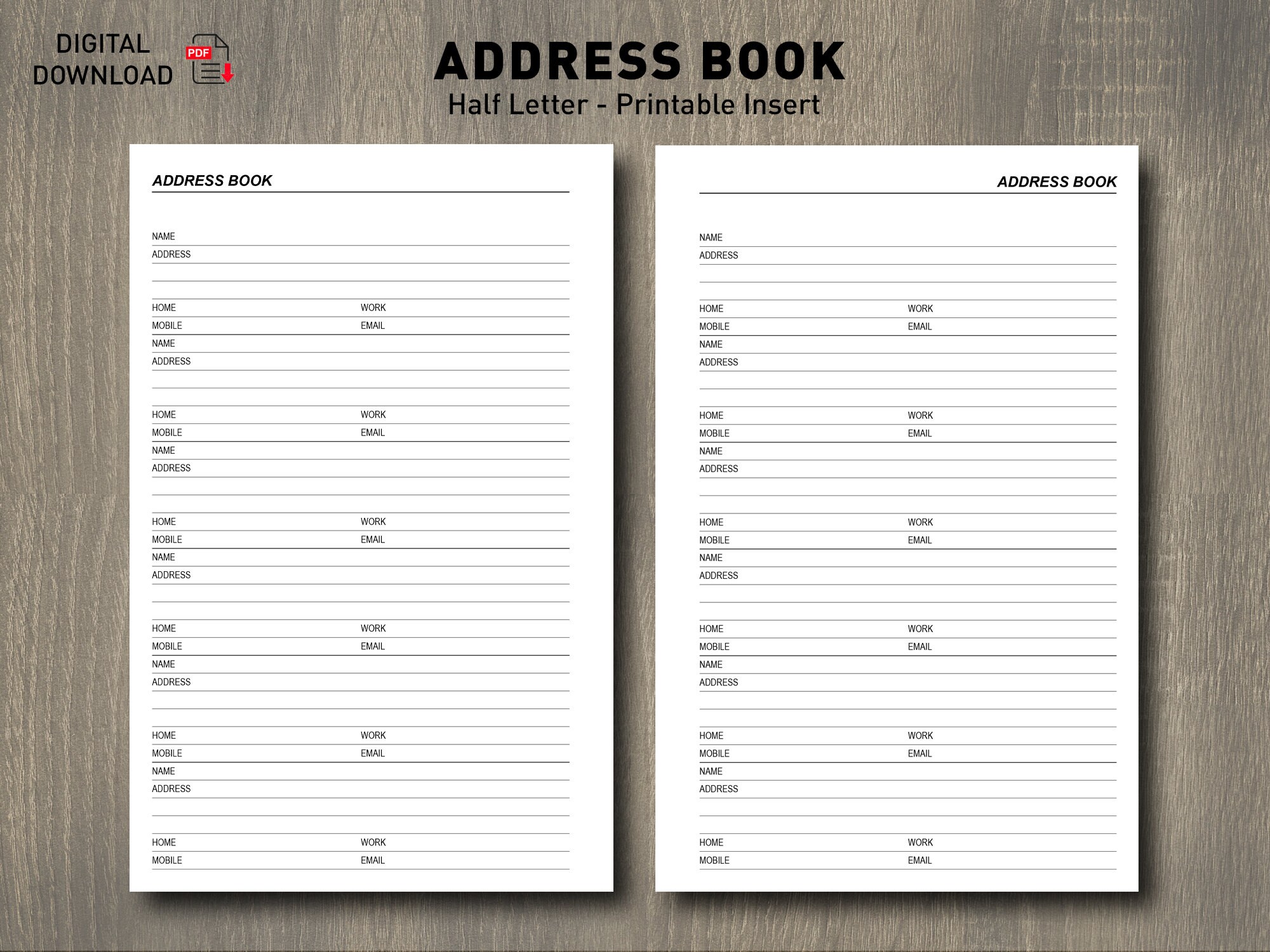printable-address-book-contact-organizer-printable-contact-insert-half-letter-etsy