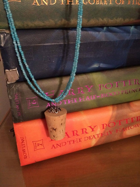 Butterbeer cork necklace discount