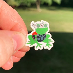 Mini Mighty Thor Frog Jane Sticker