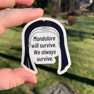 Mandalore Will Survive Bo-Katan sticker