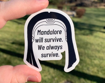 Adesivo Mandalore sopravviverà a Bo-Katan