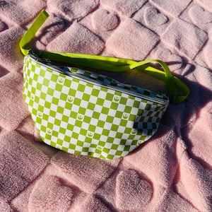 Grün karierte Star Wars Rebel Jumbo Bauchtasche Crossbody
