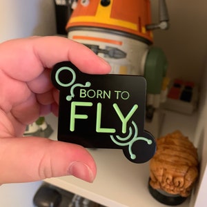 Born To Fly Hera Pin