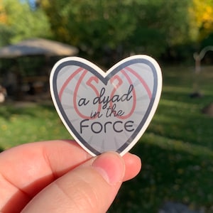 A Dyad in the Force sticker