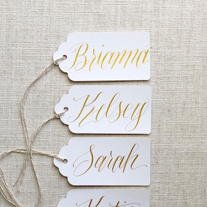 Calligraphy Gift Tag - Favor Personalization