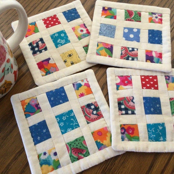 Quilt Coasters - Etsy