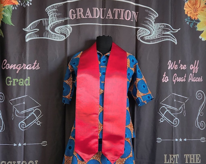 Satin Graduation Scarves