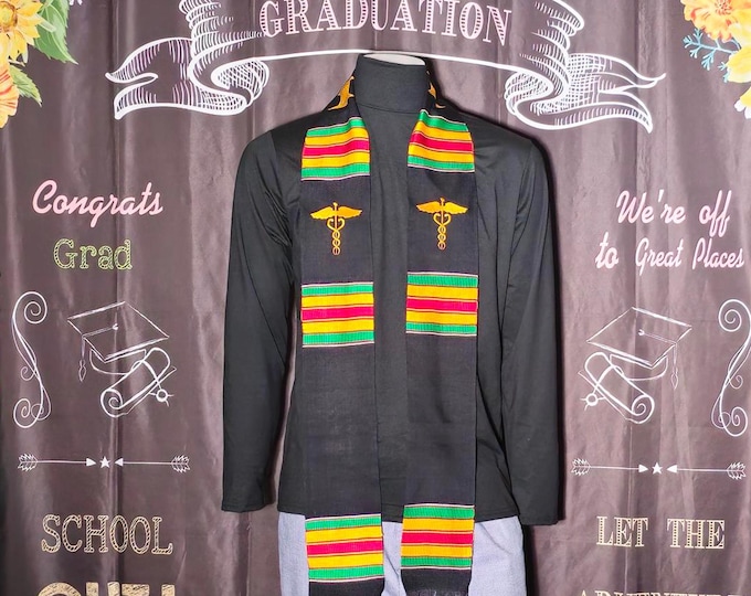 Custom MEDICAL Students  Kente Stoles