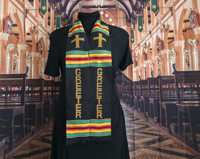 GREETER Kente Stoles