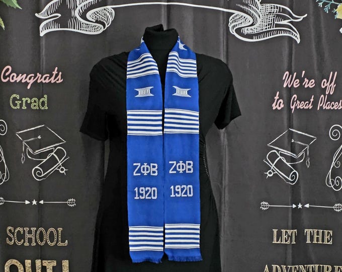 Zeta Phi Beta 1920  ZOB 1920 Kente Stoles