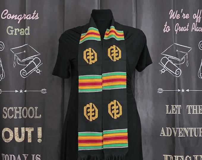 Gye Nyame Heritage Kente Stole