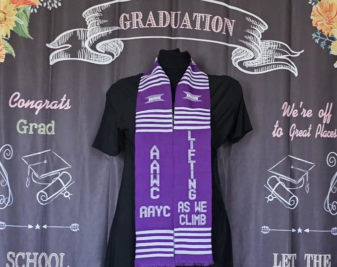 AAWC AAYC  Kente Stoles