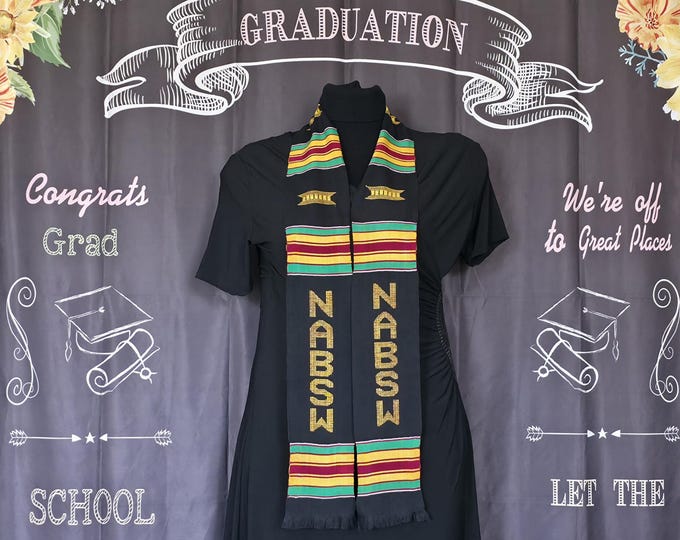 National Association of Black Social Workers Kente Stoles