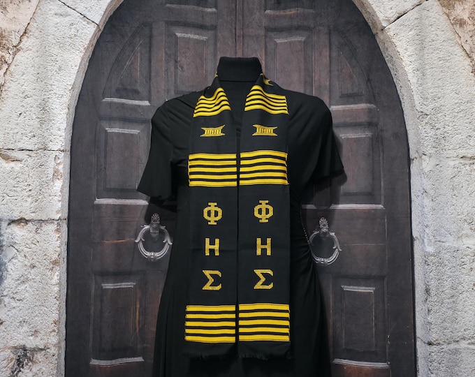 Phi Eta Sigma Kente Cloth Stoles