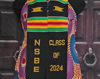 NSBE  Class of 2024 Kente Stoles