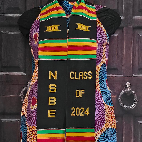 NSBE  Class of 2024 Kente Stoles