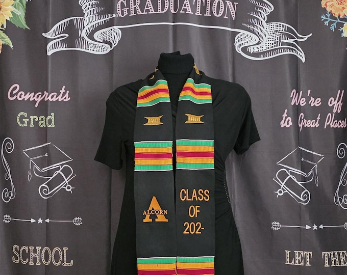 Alcorn State University Class of 2026 Kente Stoles