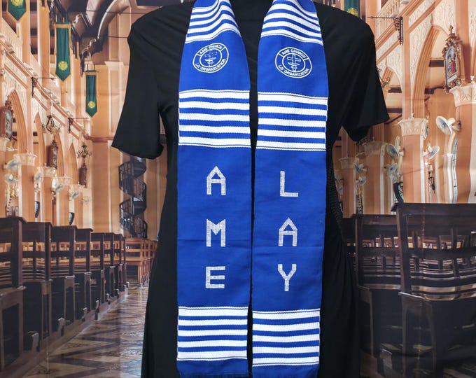 AME LAY Kente Stoles- Logo