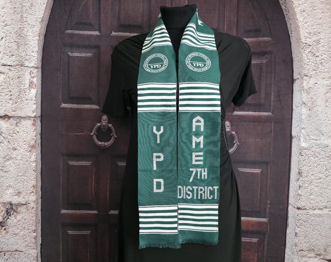 YPD AME 7TH DISTRICT Kente Stoles-Logo