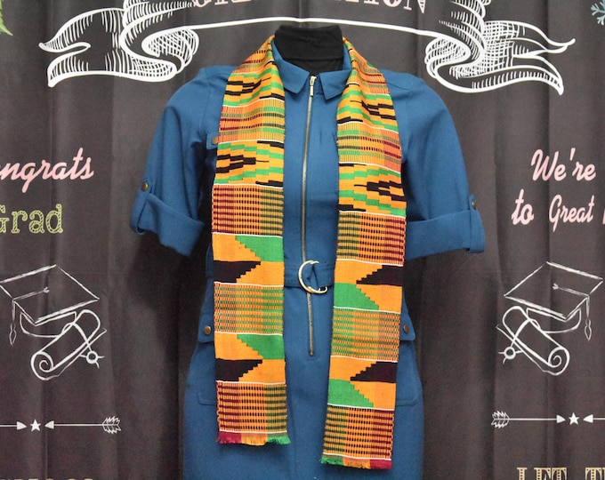 Double Weave Adwenesa Kente Cloth Stoles