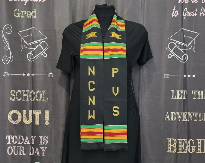 NCNW Custom Kente Stoles