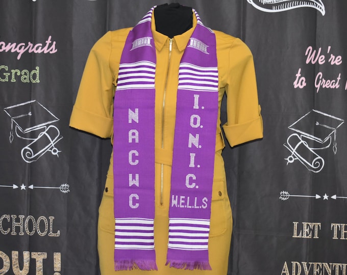 NACWC W.E.L.L.S. Kente Stoles