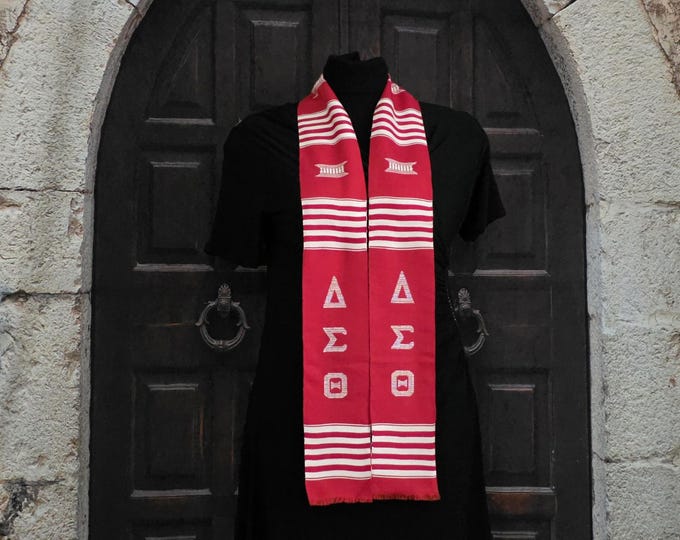 Delta Sigma Theta Kente Stoles