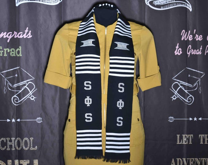 Swing Phi Swing Black Kente Stoles