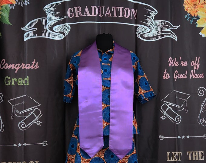 Satin Graduation Scarves
