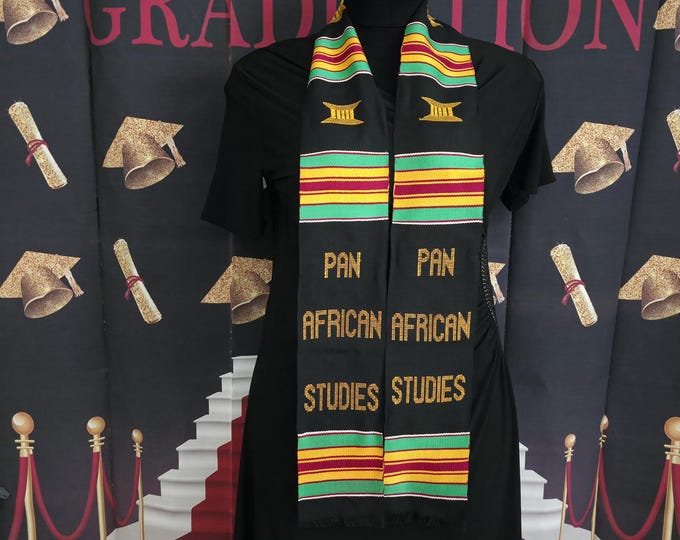 Pan African Studies Graduation Kente Stoles