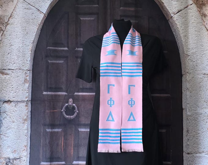 Gamma Phi Delta Kente Stoles