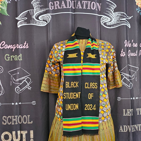 Black Student Union Class of 2024 Kente Stoles