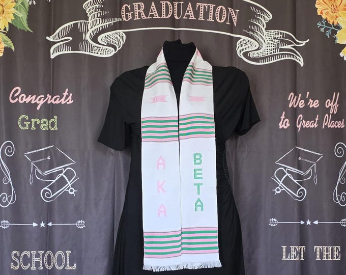 Alpha Kappa Alpha BETA  Kente Stoles