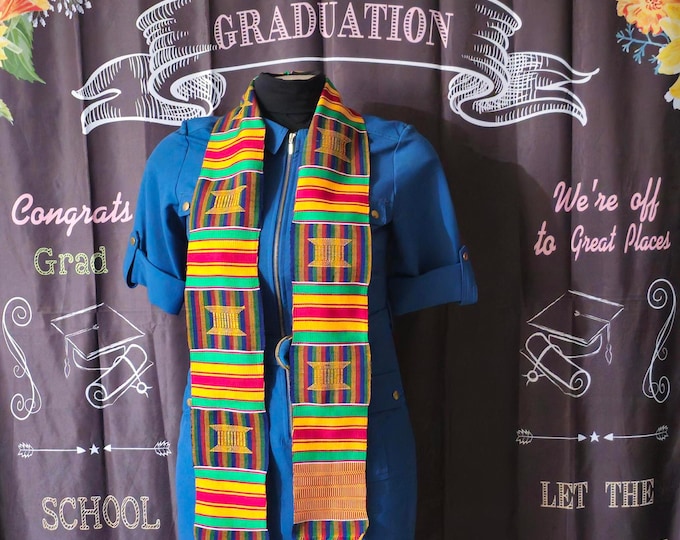 Heritage Multicolor Kente Stoles