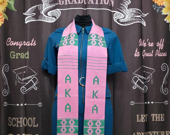 ALPHA KAPPA ALPHA New Design Kente Stoles