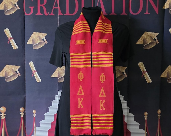 Phi Delta Kappa Kente Stoles