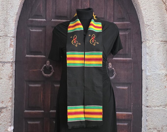 Custom CHOIR Kente Stoles
