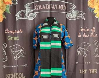 Custom Nigeria Design Kente Stoles