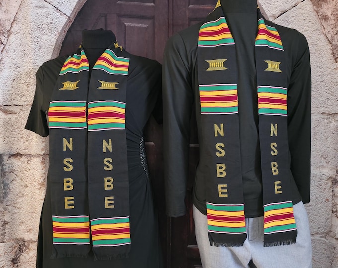 NSBE Graduation Kente Stoles