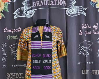 Black Girls Rock  Kente Stole