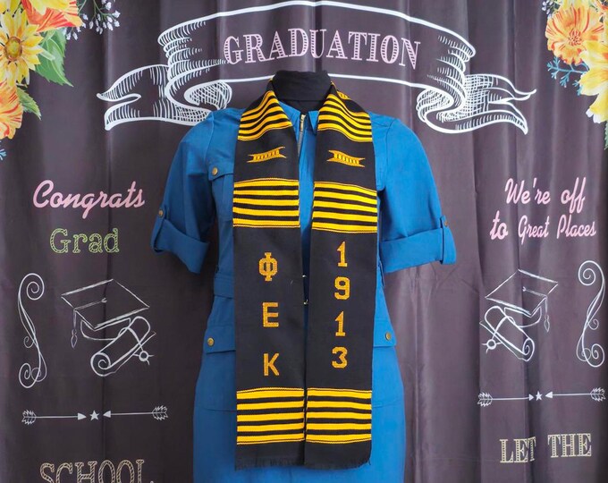 Phi Epsilon Kappa  1913 Kente Stoles