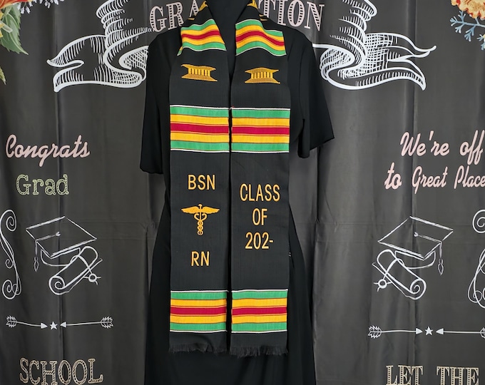 BSN RN  Class of 2026 Kente Stole