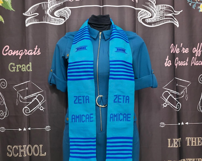 Zeta Amicae Kente Stoles