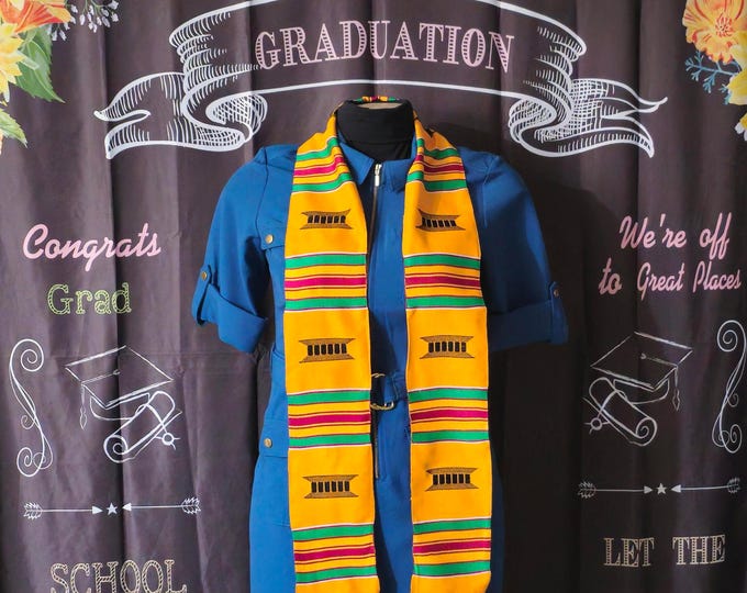 Heritage Gold Kente Stoles