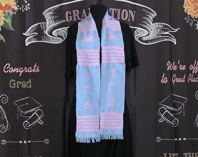 Tau Gamma Delta Kente Stoles