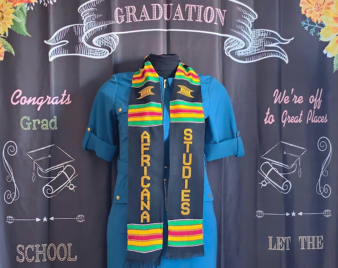 Africana Studies Graduation Kente Stoles