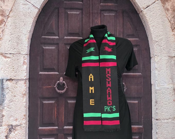 AME  MSWAWO PK's Kente Stoles