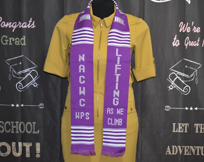 NACWC WPS Kente Stoles