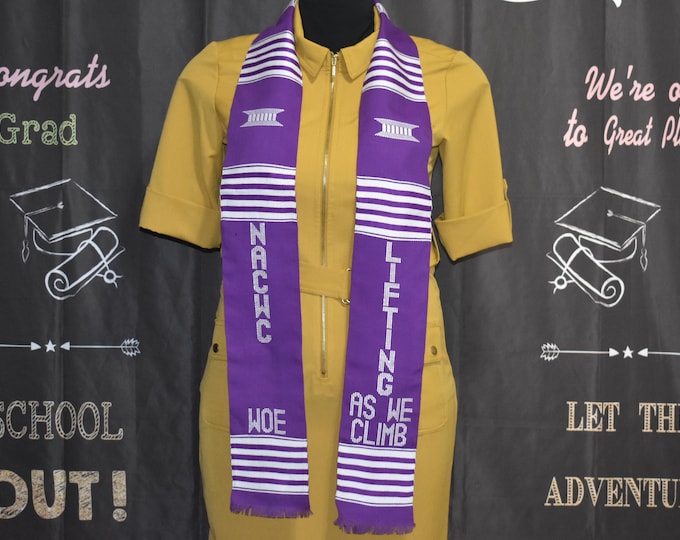 NACWC WOE Kente Stoles