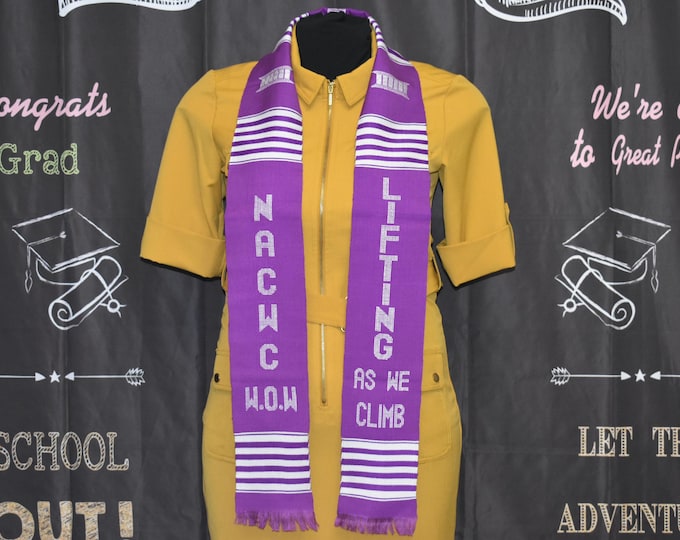 NACWC WOW Kente Stoles